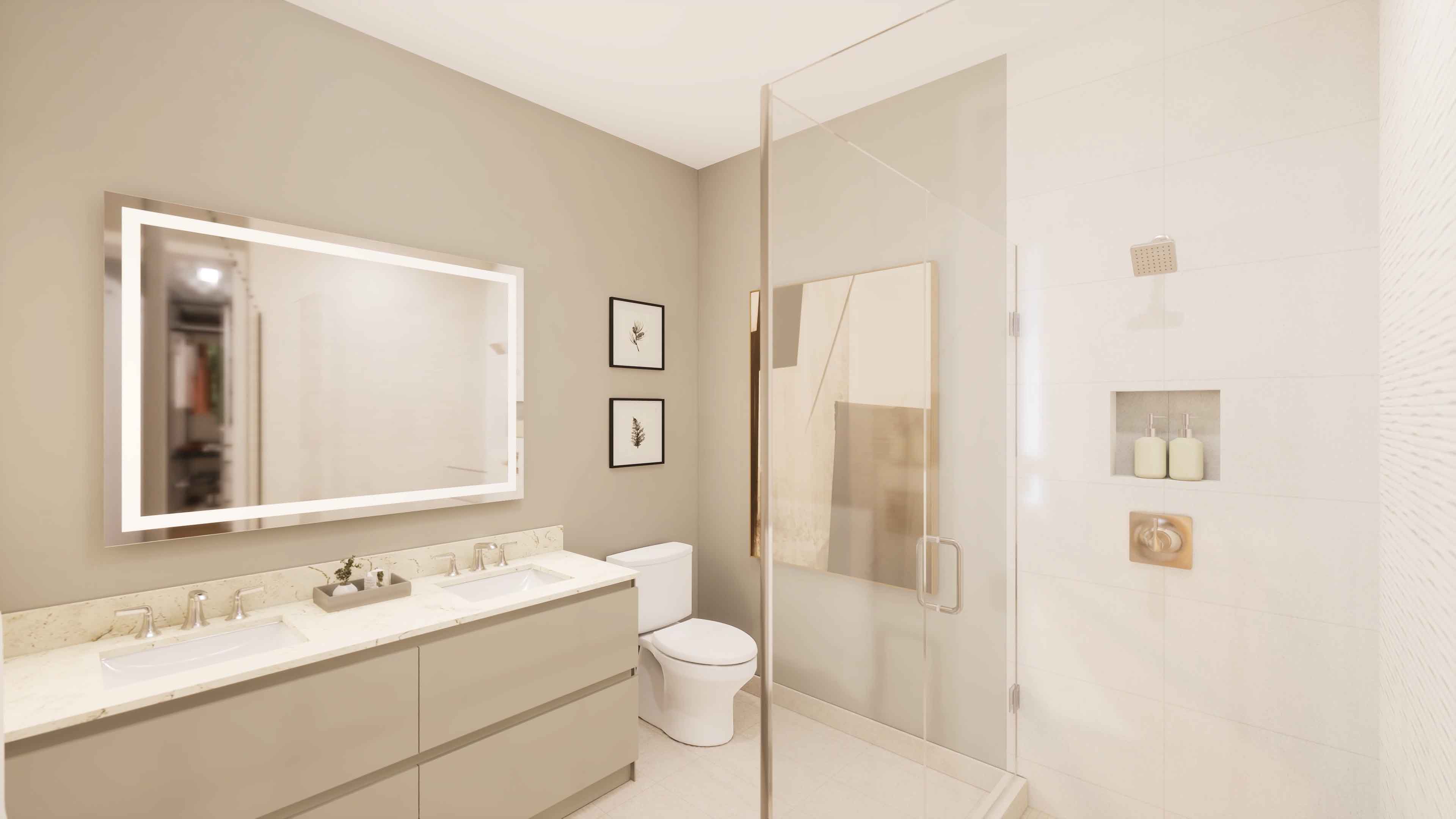 Pied-à-Terre bathroom